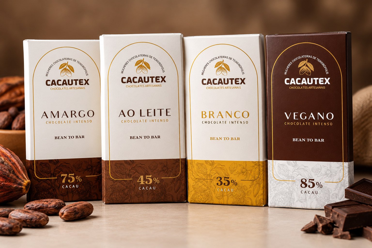 Embalagens Cacautex -  Cacau Studio