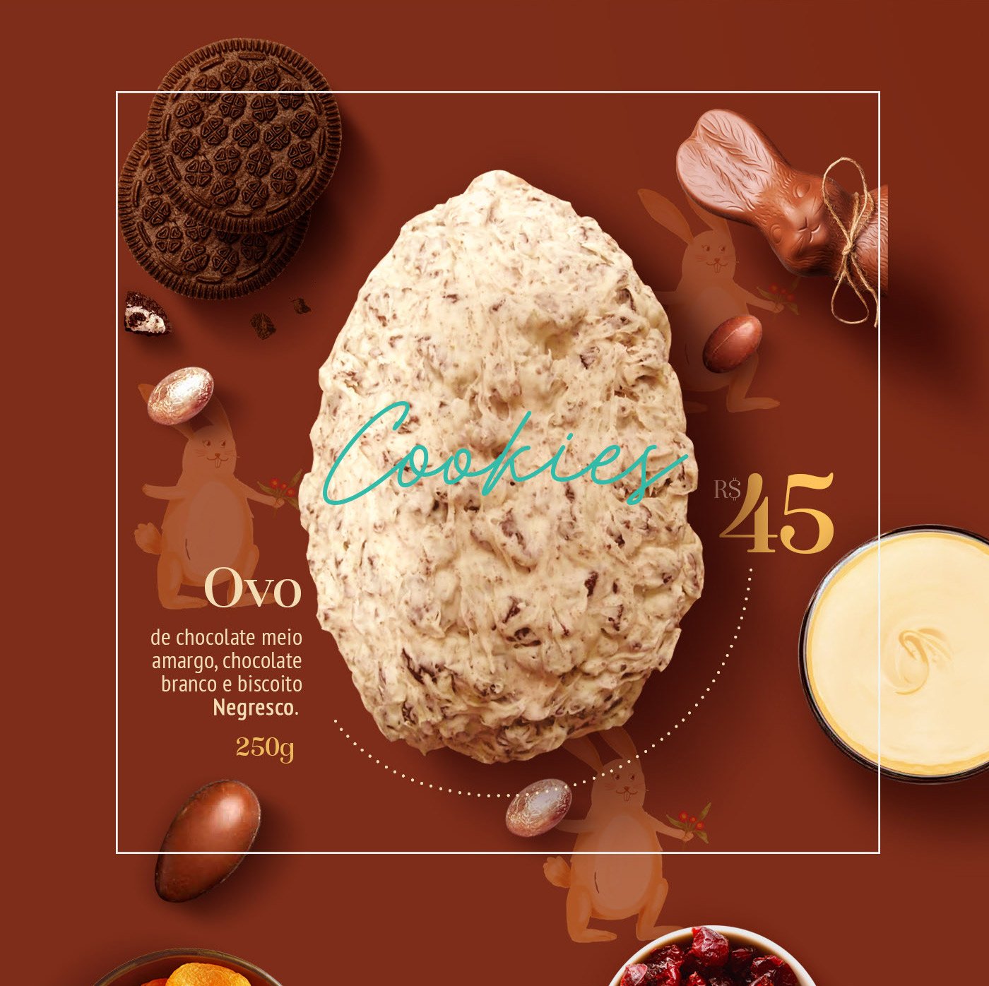 Mídias Sociais Carla Oliveira Chocolates -  Cacau Studio