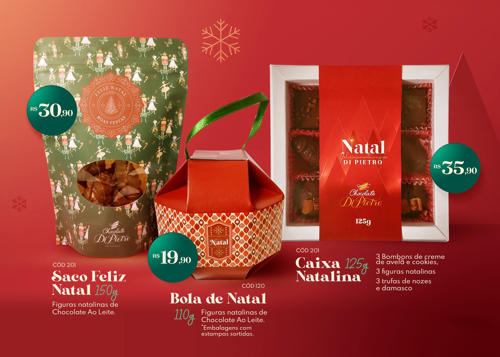 Catálogo DiPietro Chocolate -  Cacau Studio