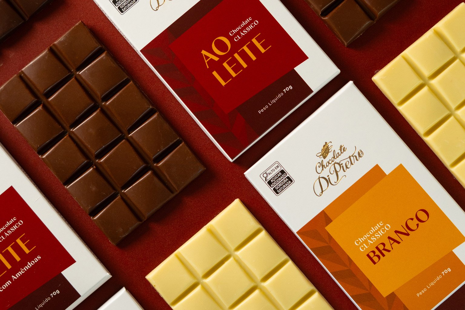 Embalagens DiPietro Chocolate -  Cacau Studio