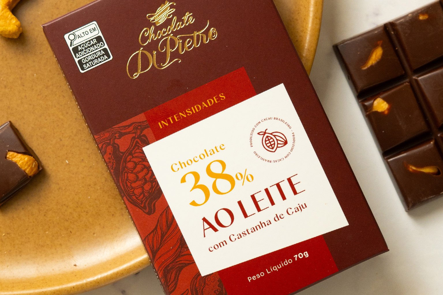 Embalagens DiPietro Chocolate -  Cacau Studio
