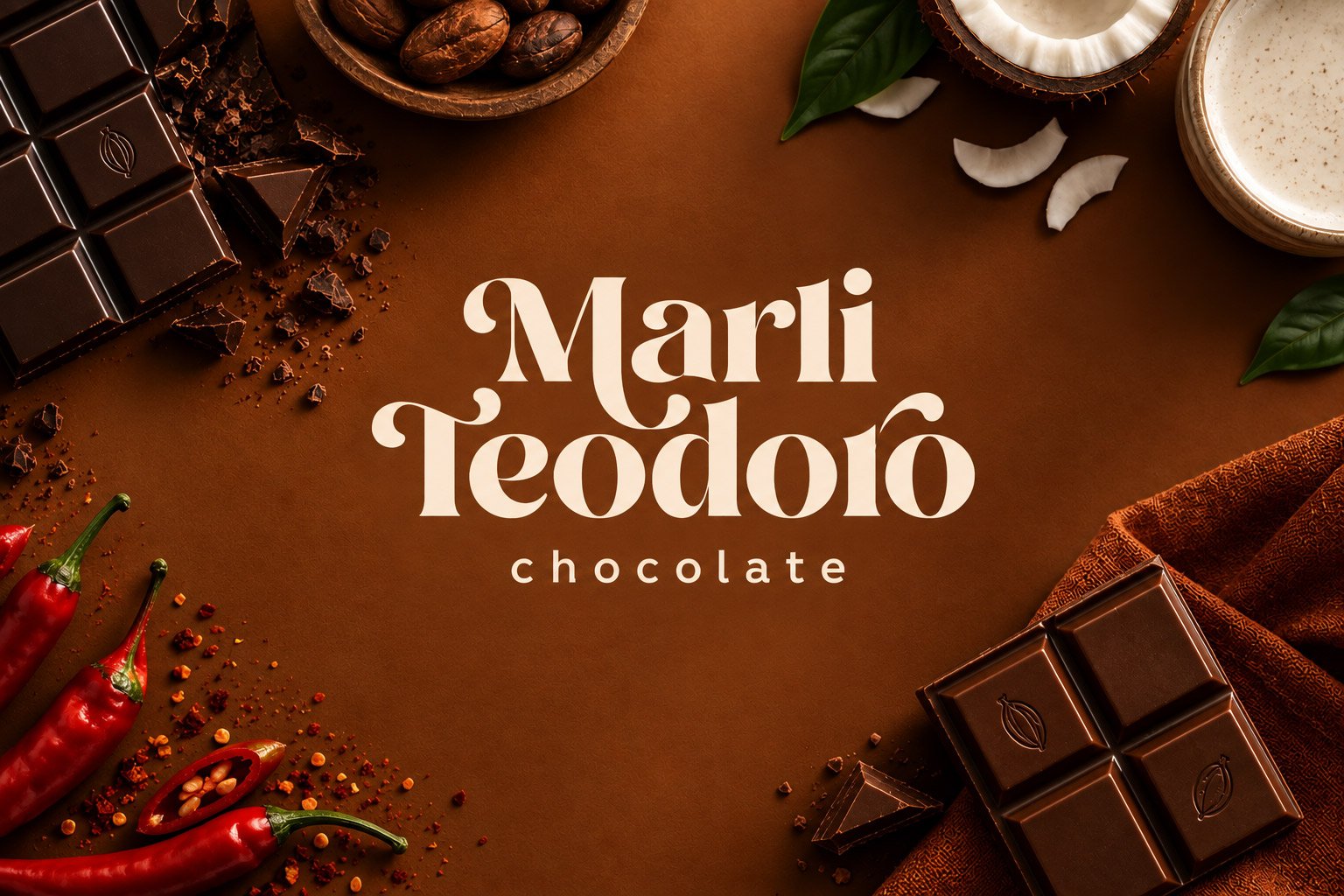Marcas Marli Teodoro Chocolates -  Cacau Studio