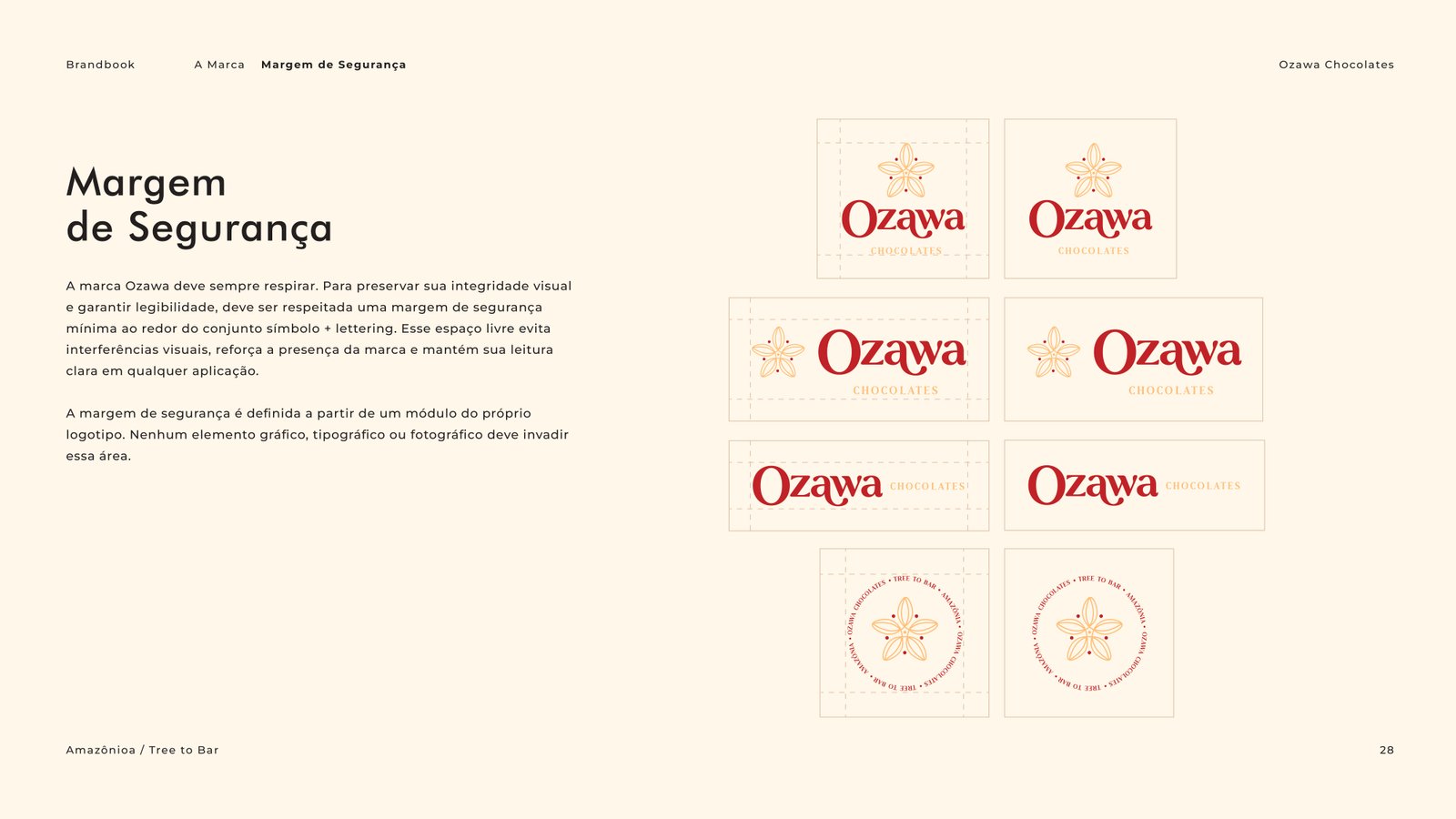 Brandbook Ozawa Chocolate -  Cacau Studio