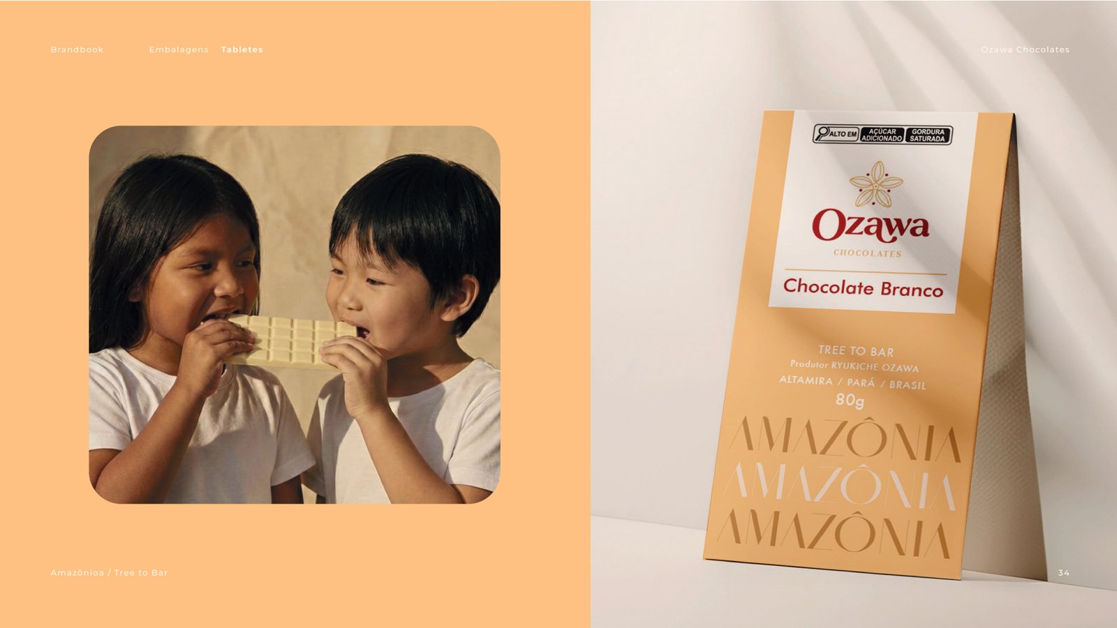 Brandbook Ozawa Chocolate -  Cacau Studio
