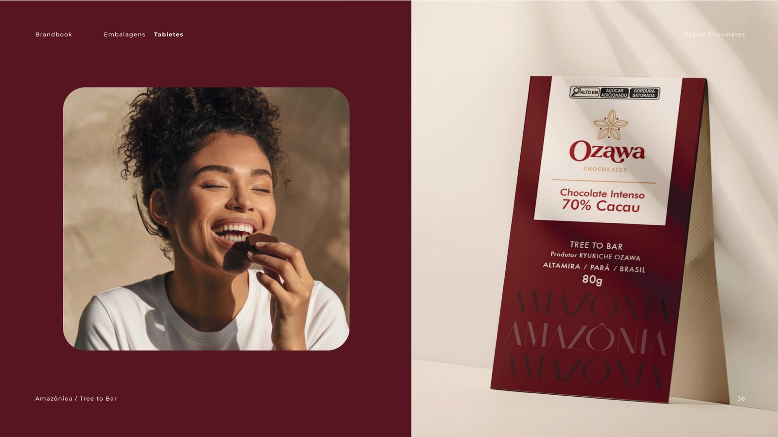 Brandbook Ozawa Chocolate -  Cacau Studio