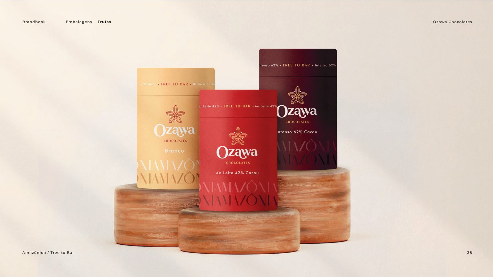 Brandbook Ozawa Chocolate -  Cacau Studio