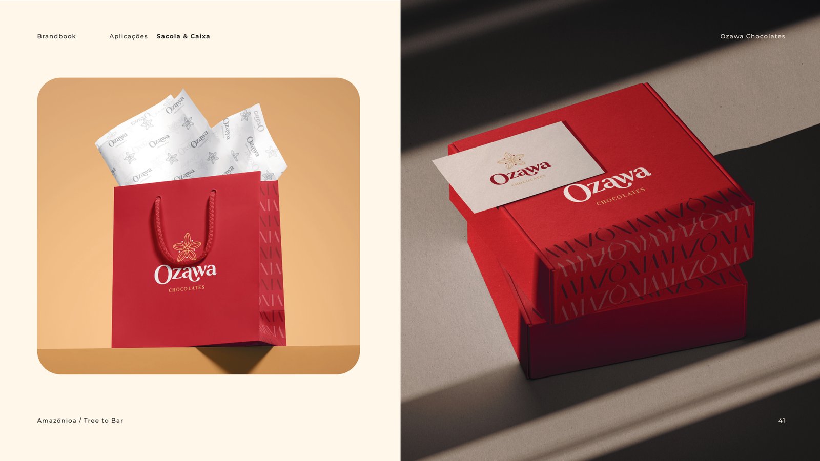 Brandbook Ozawa Chocolate -  Cacau Studio