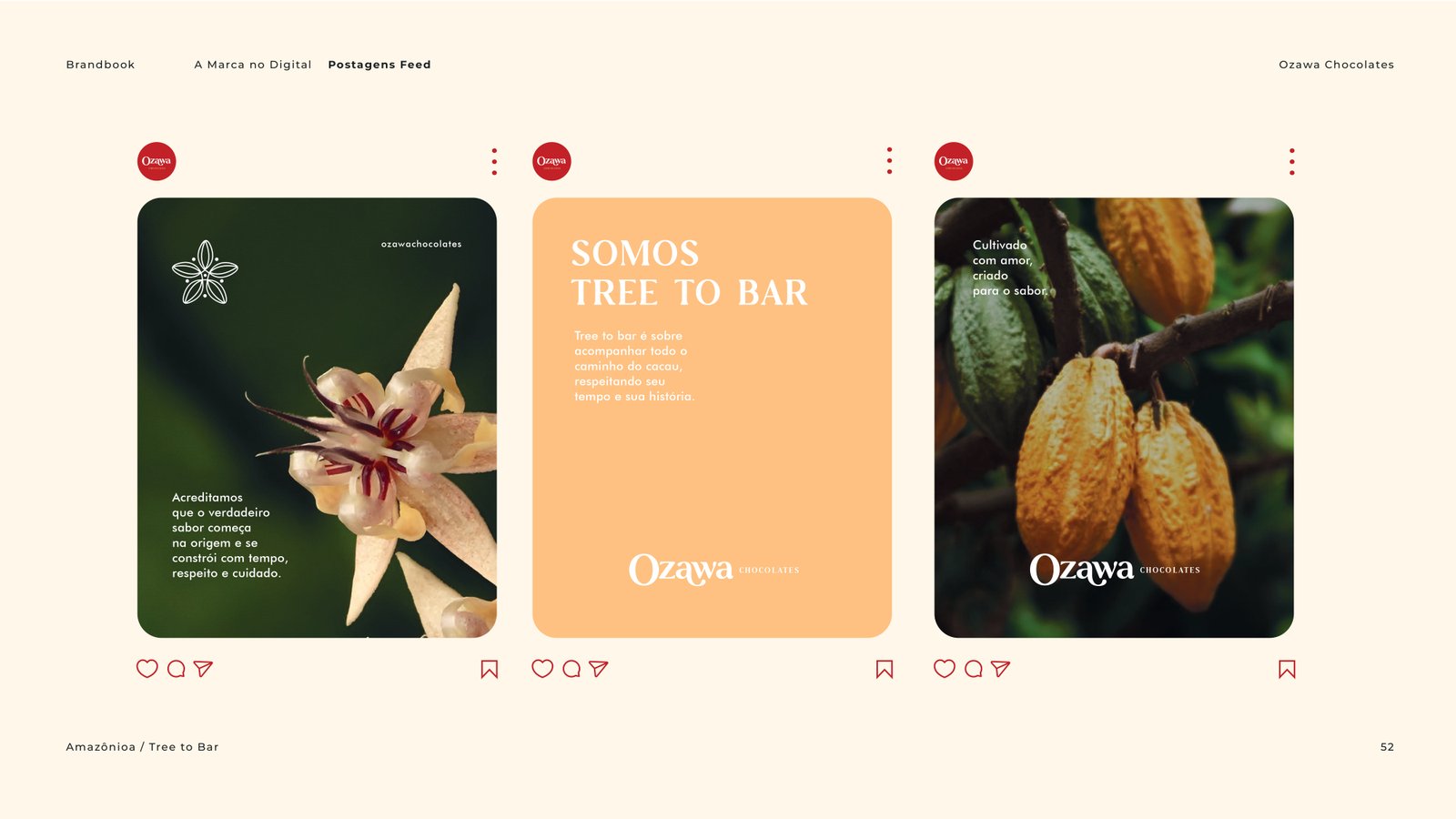 Brandbook Ozawa Chocolate -  Cacau Studio