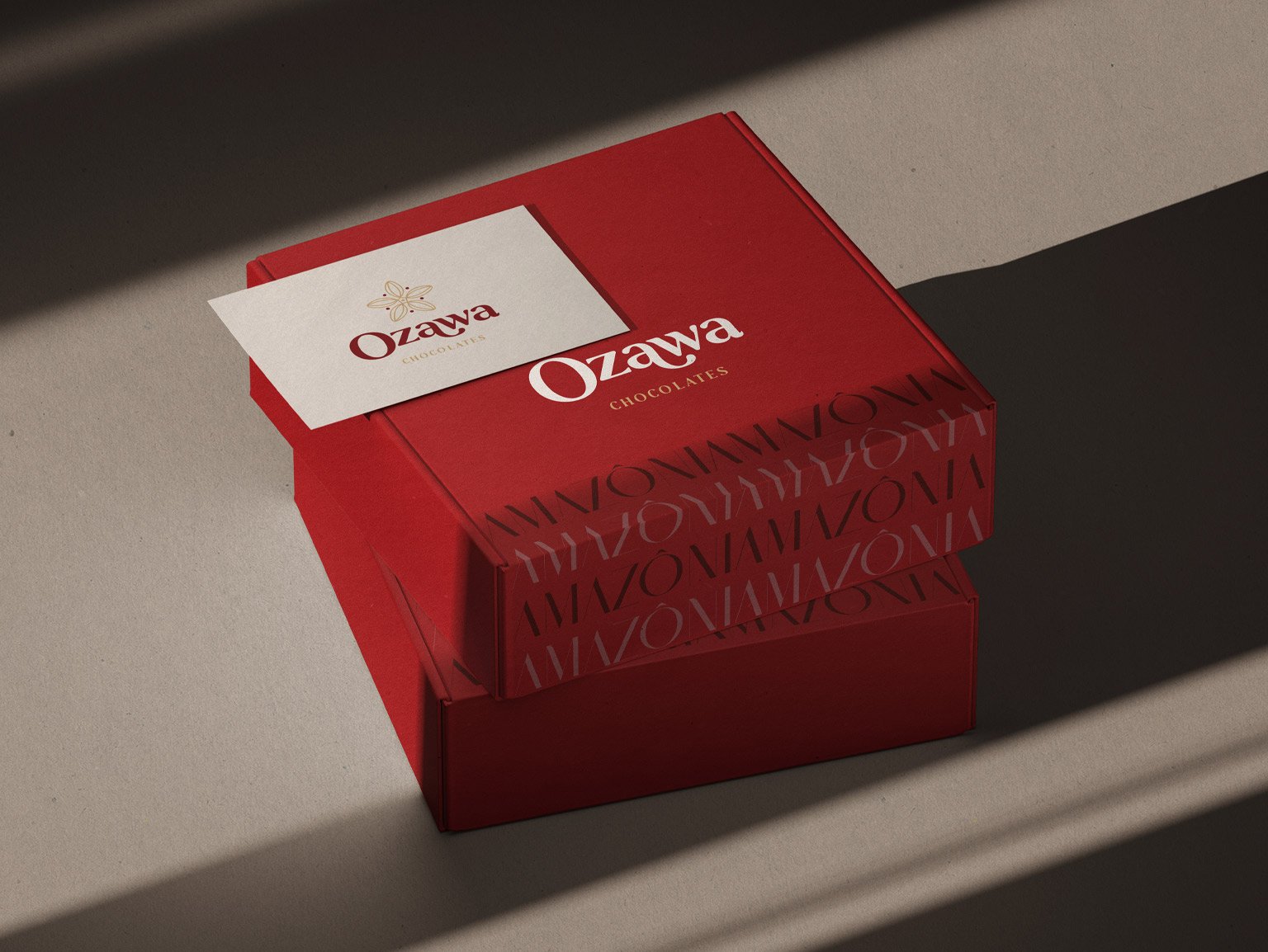 Design Gráfico Ozawa Chocolate -  Cacau Studio