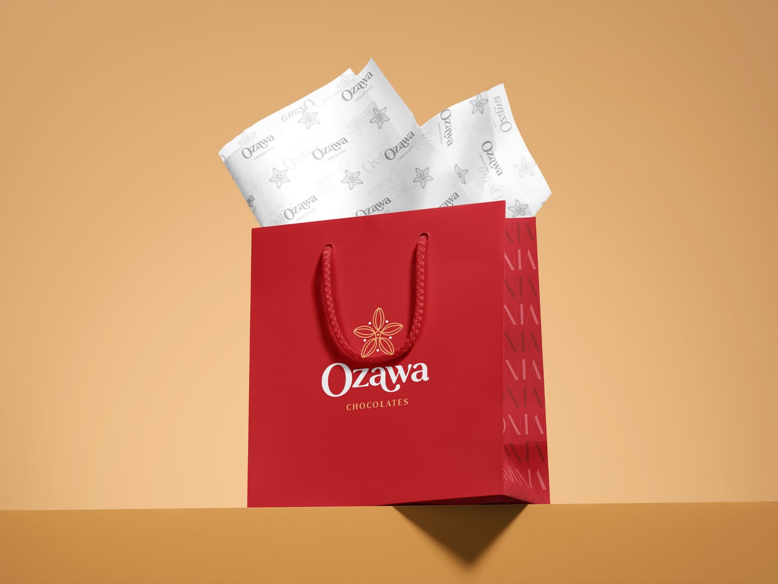 Design Gráfico Ozawa Chocolate -  Cacau Studio