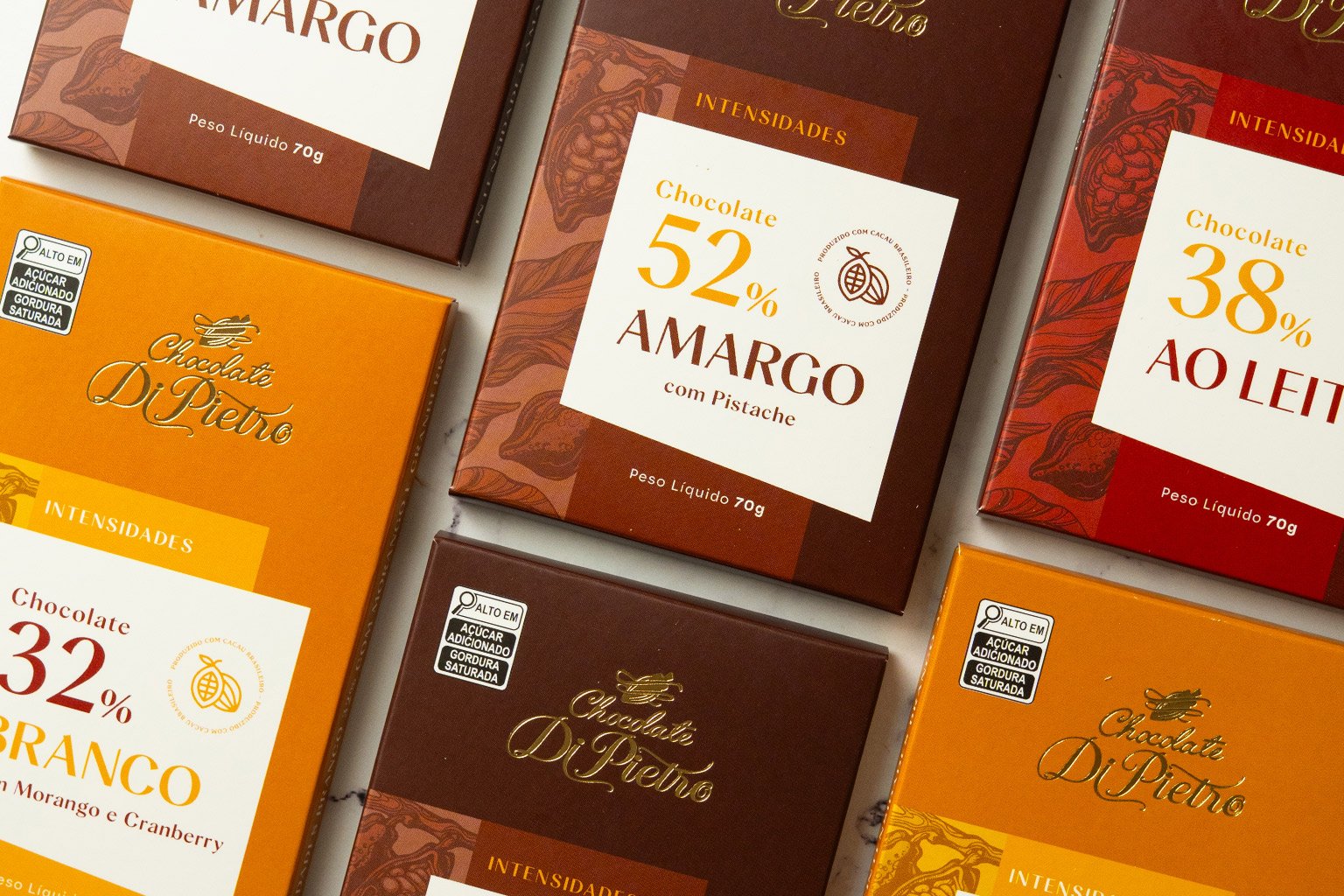 Di Pietro Chocolates — embalagens