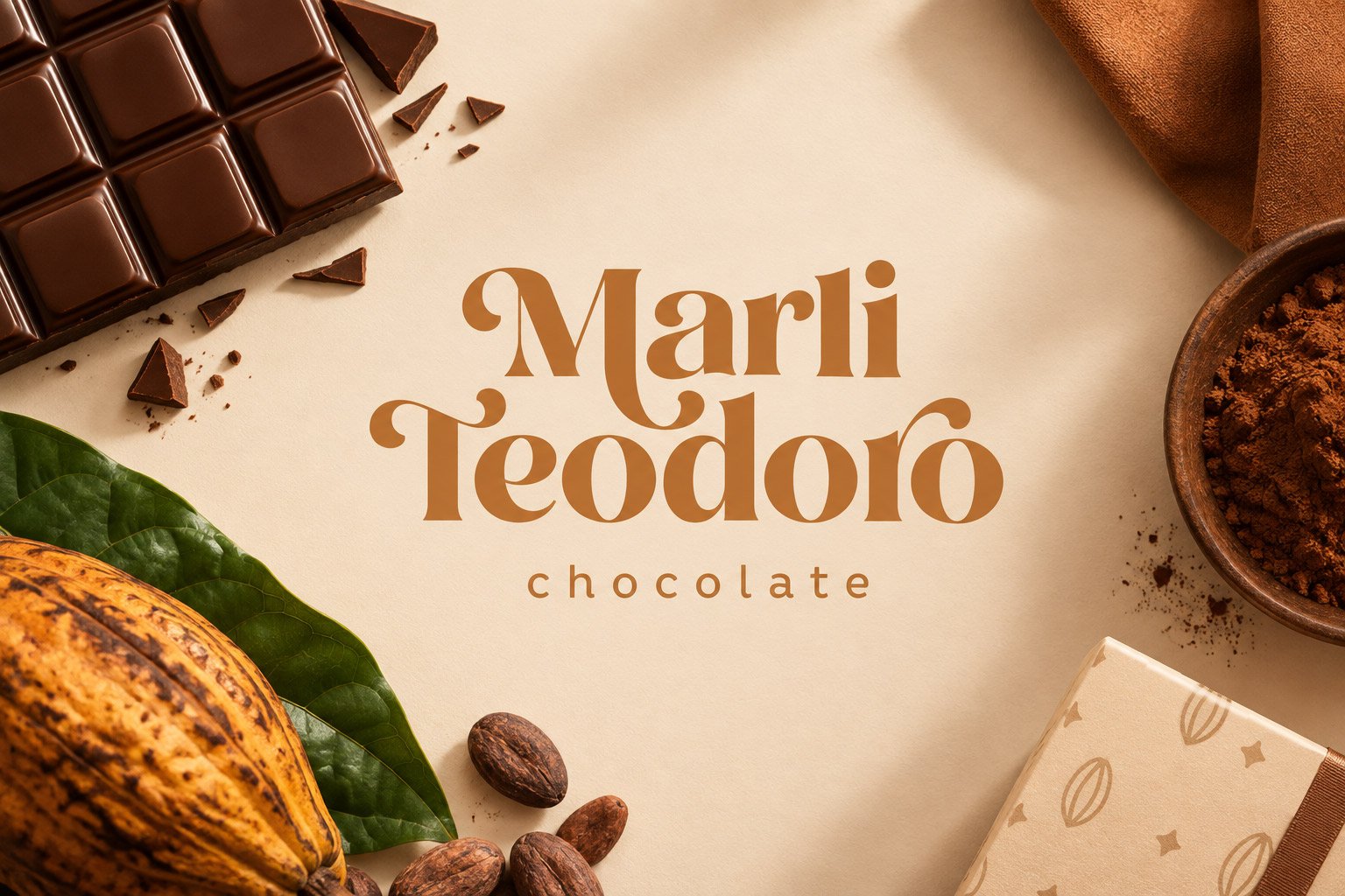 Marli Teodoro Chocolate — identidade de marca